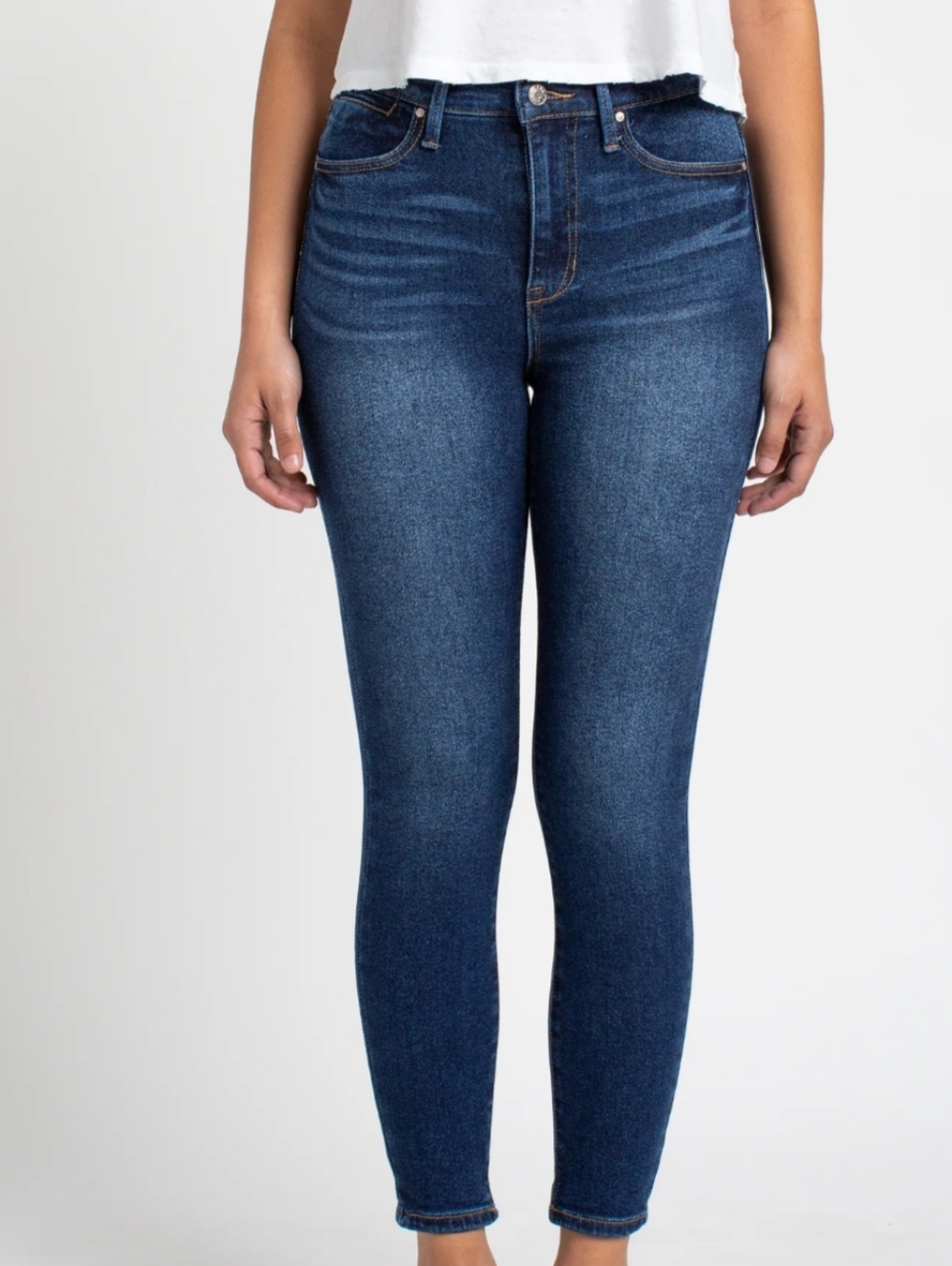 Celebrity Pink The Spice High Rise Skinny Jeans Women's Size 22 Dark Blue